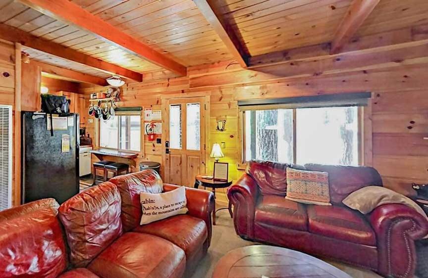 サウス・レイクタホ 3988 Manzanita Avenue Cabinヴィラ エクステリア 写真